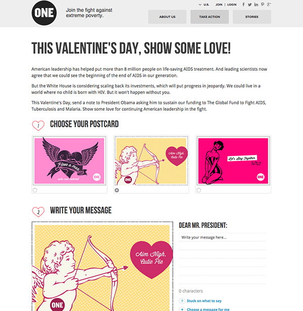 Case Study 2: ONE Campaign