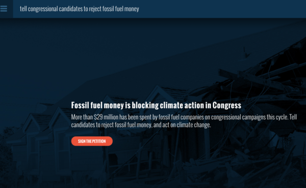 What’s in Your Candidate’s Wallet? Find Out If It’s Fossil Fuel Money